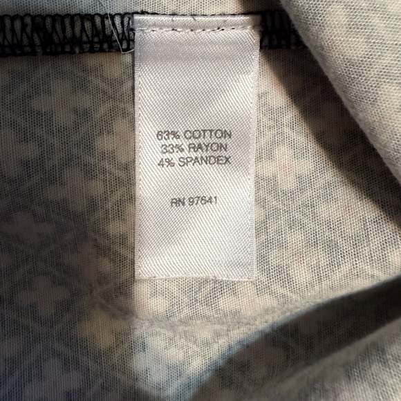 “J. JILL” Geometric Floral Stretch Ankle Pant - Picture 15 of 15